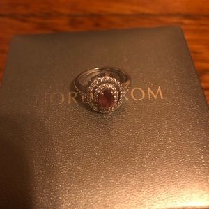 Alexandrite necklace and ring